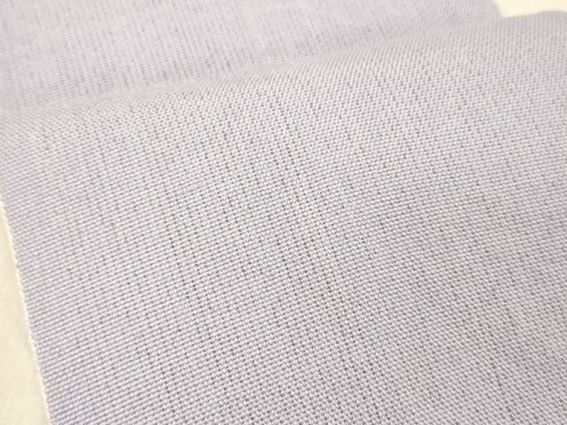 平和屋着物＊夏物 両面 半幅帯 藤紫色 霞文 DABC8184cm