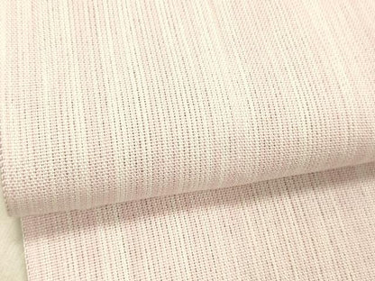 平和屋着物＊夏物 両面 半幅帯 藤紫色 霞文 DABC8184cm