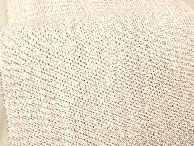 平和屋着物＊夏物 両面 半幅帯 藤紫色 霞文 DABC8184cm