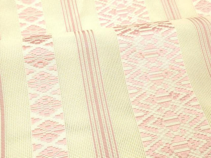 平和屋着物＊夏物 本場筑前博多織 八寸名古屋帯 紗献上 正絹 逸品 DABC8185cm