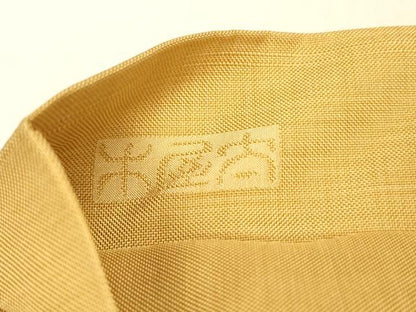 平和屋着物●名門木屋太　今河織物　六通柄袋帯　草花文　正絹　逸品　DABC8187cm