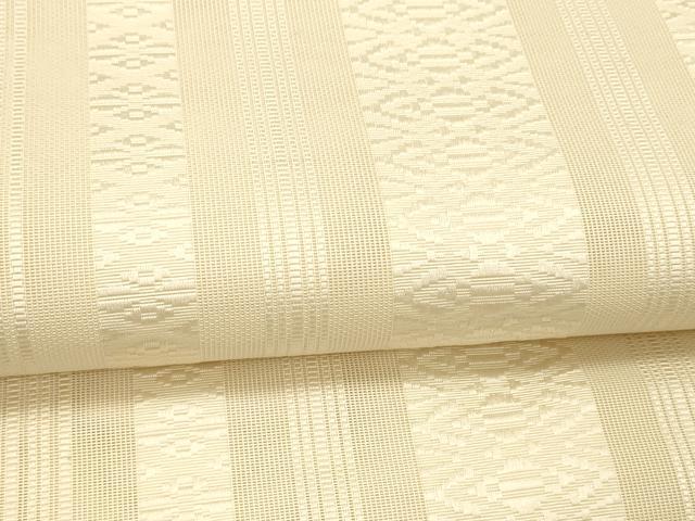 平和屋着物＊夏物 本場筑前博多織 八寸名古屋帯 紗献上 肌色 正絹 逸品 DABC8202cm