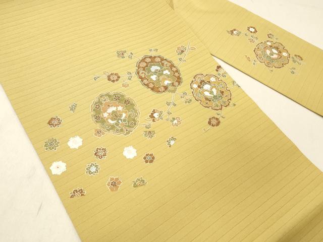 平和屋着物＊夏物 九寸名古屋帯 更紗花文 DABC8221cm