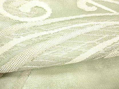 平和屋着物＊夏物 太鼓柄 本袋帯 流水文 銀糸 引箔 正絹 逸品 DABC8274cm
