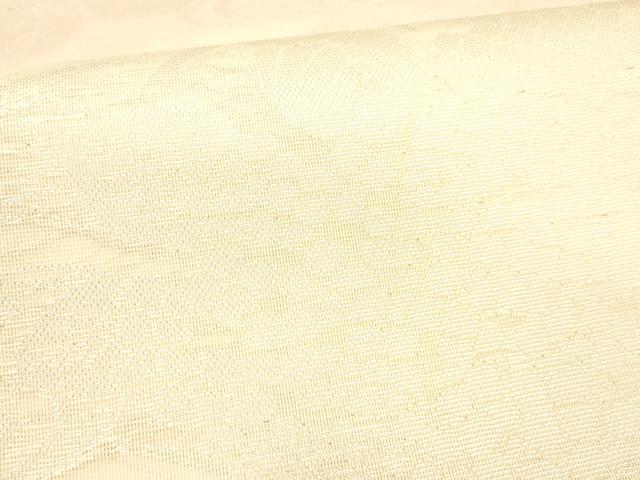 平和屋着物＊夏物 六通柄袋帯 流水紫陽花文 銀糸 正絹 逸品 DABC8275cm