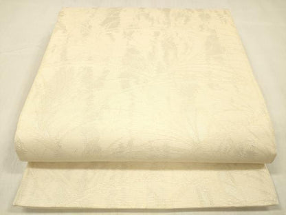 平和屋着物＊夏物 六通柄 京袋帯 草葉文 銀糸 正絹 逸品 DABC8278cm