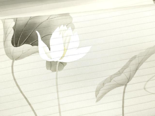 平和屋着物＊夏物 絽塩瀬 九寸名古屋帯 手描き 草花文 金彩 正絹 逸品 DABC8285cm