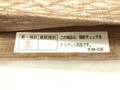 平和屋着物＊夏物 太鼓柄袋帯 結び紐丸文 銀糸 正絹 逸品 DABC8287cm