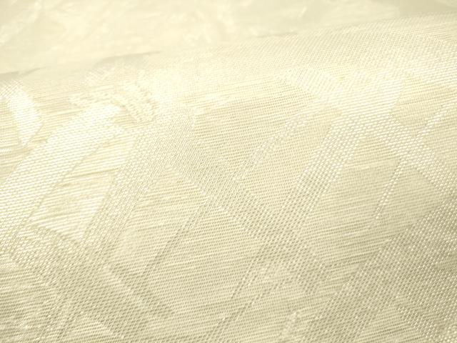 平和屋着物＊夏物 六通柄 本袋帯 籬芝文 銀糸 正絹 逸品 DABC8288cm