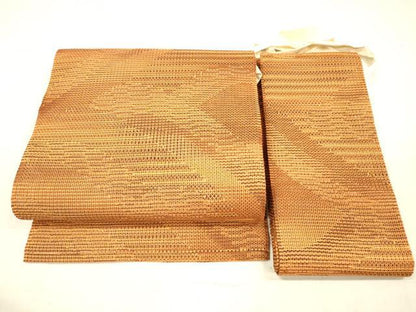 平和屋着物＊夏物 つけ帯 抽象文様 正絹 逸品 DABC8289cm