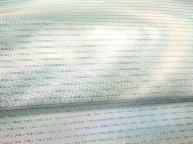 平和屋着物＊夏物　虹色創家　本郷大田子　絽塩瀬　九寸名古屋帯　霞文　正絹　逸品　DABC8291cm