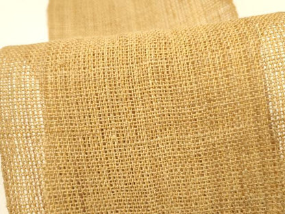 平和屋着物＊夏物　半幅帯　狐色　麻　逸品　DABC8295cm