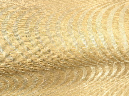 平和屋着物＊夏物 六通柄袋帯 流水文 金銀糸 正絹 逸品 DABC8313cm
