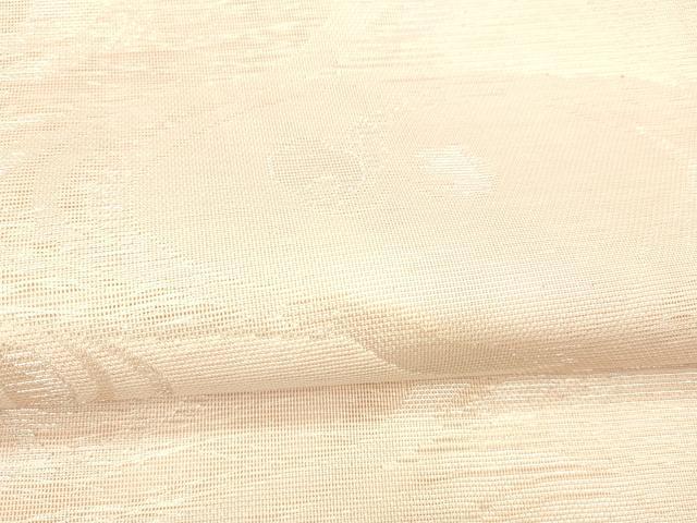 平和屋着物＊夏物 六通柄 本袋帯 流水文 銀糸 正絹 逸品 DABC8316cm
