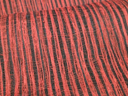 平和屋着物▽全通柄袋帯 スリーシーズン 春夏秋 櫛織 間道 正絹 逸品 DABC8321cm