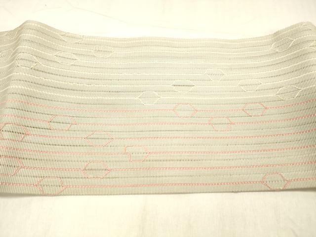 平和屋着物＊夏物 八寸名古屋帯 吉祥間道 DABC8337cm