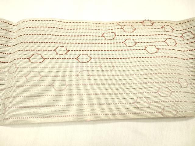平和屋着物＊夏物 八寸名古屋帯 吉祥間道 DABC8337cm