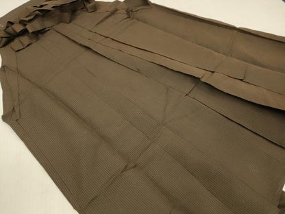 平和屋着物■男性 行灯袴 間道 正絹 逸品 DABC8397cm