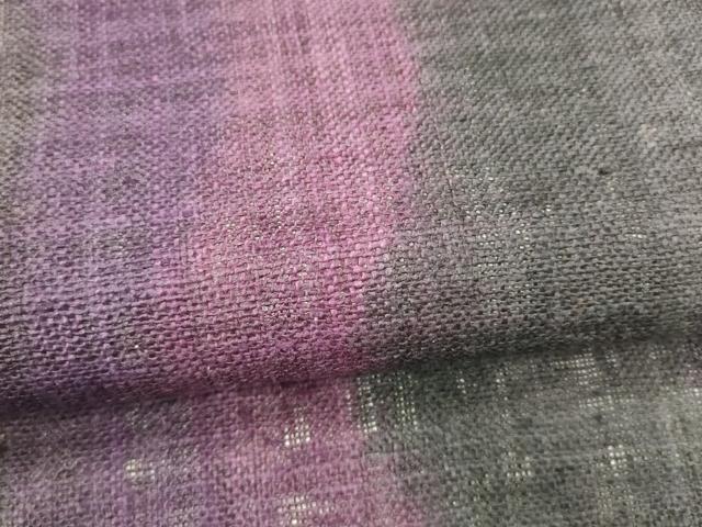 平和屋着物＊夏物 つけ帯 霞文 麻 逸品 DABC8425cm
