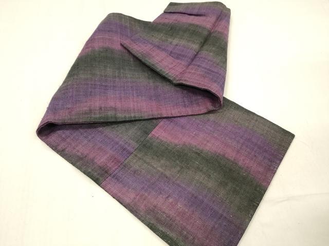 平和屋着物＊夏物 つけ帯 霞文 麻 逸品 DABC8425cm