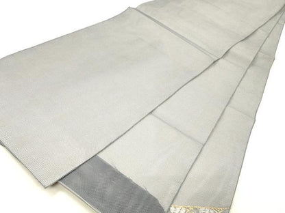 平和屋着物＊夏物 太鼓柄 本袋帯 流水草花文 金銀糸 正絹 逸品 DABC8449cm