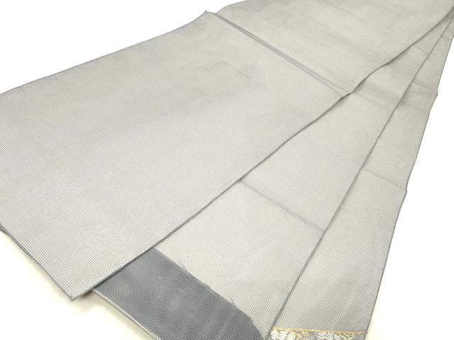 平和屋着物＊夏物 太鼓柄 本袋帯 流水草花文 金銀糸 正絹 逸品 DABC8449cm