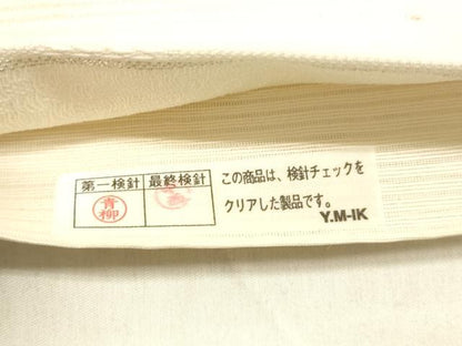 平和屋着物＊夏物 六通柄袋帯 唐織 雪輪宝尽くし花文 金銀糸 正絹 逸品 DABC8458cm
