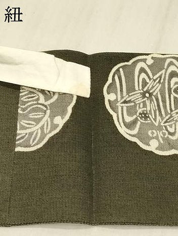 平和屋着物＊夏物 本場筑前博多織 東京本手差し紅型染 つけ帯 からむく織 雪輪花文 西村織物謹製 証紙付き 正絹 逸品 DABC8460cm