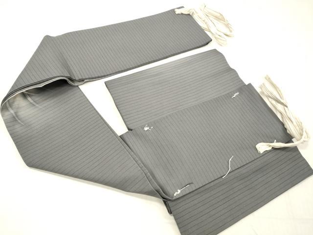 平和屋着物＊夏物 絽塩瀬 つけ帯 手描き 蛍草葉文 正絹 逸品 DABC8467cm