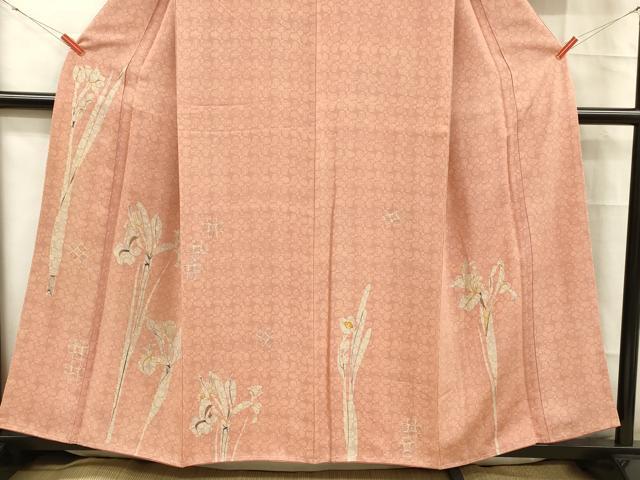 平和屋着物■訪問着　枝花文　正絹　逸品　未使用　DABC8483cm