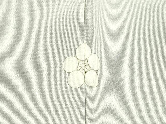 平和屋着物■訪問着　松葉文　金彩　正絹　逸品　DABC8507cm