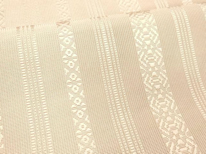 平和屋着物＊夏物 本場筑前博多織 八寸名古屋帯 紗献上 虹色 正絹 逸品 DABC8519cm