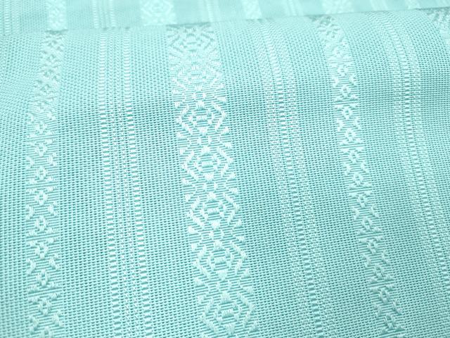 平和屋着物＊夏物 博多織 八寸名古屋帯 献上 空色 DABC8524cm