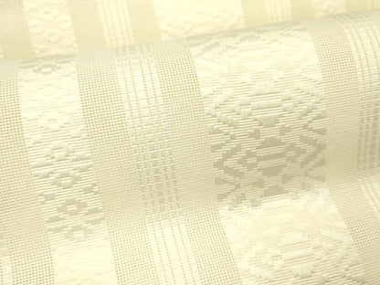 平和屋着物＊夏物 博多織 八寸名古屋帯 献上 生成り色 DABC8525cm