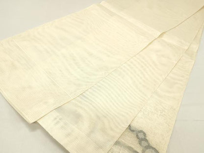 平和屋着物＊夏物 太鼓柄袋帯 葡萄蔦の葉文 金銀糸 正絹 逸品 DABC8560cm