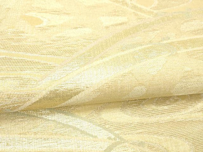 平和屋着物＊夏物 六通柄袋帯 流水籬文 金糸 正絹 逸品 DABC8566cm