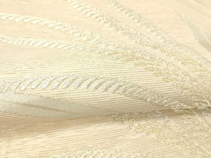 平和屋着物＊夏物 六通柄袋帯 草葉文 金銀糸 正絹 逸品 DABC8581cm