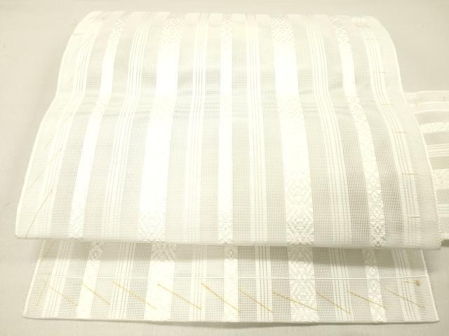 平和屋着物＊夏物 博多織 八寸名古屋帯 献上 DABC8583cm