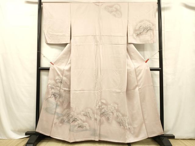 平和屋着物■訪問着　流水松文　暈し染め　松坂屋扱い　正絹　逸品　DABC8597cm