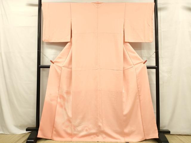 平和屋着物■色留訪問着 流水草花文 暈し染め 正絹 逸品 DABC8624cm