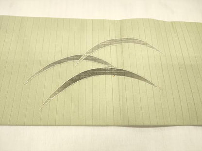 平和屋着物＊夏物 九寸名古屋帯 芝文 DABC8652cm