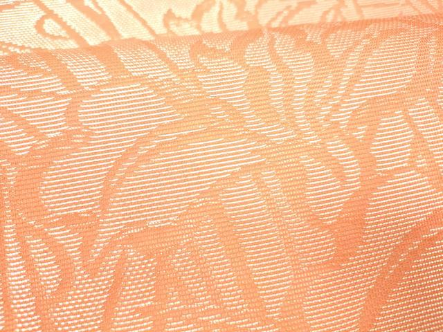 平和屋着物＊夏物 九寸名古屋帯 流水杜若 正絹 逸品 DABC8654cm