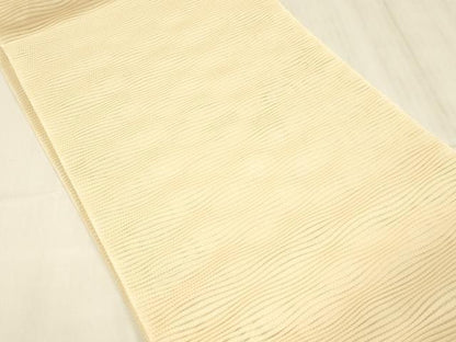 平和屋着物＊夏物 八寸名古屋帯 よろけ縞 DABC8660cm