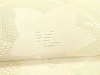 平和屋着物＊夏物 八寸名古屋帯 草花文 正絹 逸品 DABC8674cm