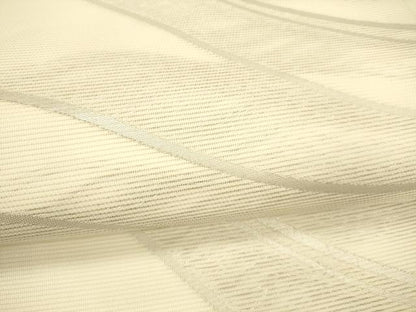 平和屋着物＊夏物 九寸名古屋帯 流水文 銀糸 正絹 逸品 DABC8678cm