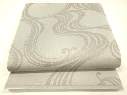 平和屋着物＊夏物 全通柄 本袋帯 流水文 正絹 逸品 DABC8693cm