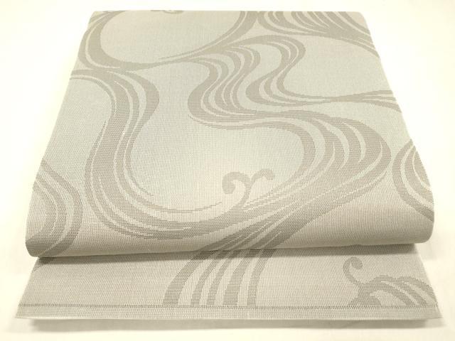 平和屋着物＊夏物 全通柄 本袋帯 流水文 正絹 逸品 DABC8693cm