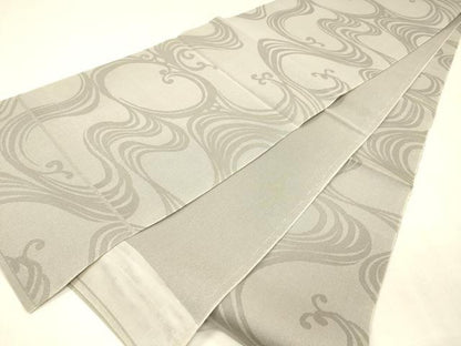 平和屋着物＊夏物 全通柄 本袋帯 流水文 正絹 逸品 DABC8693cm