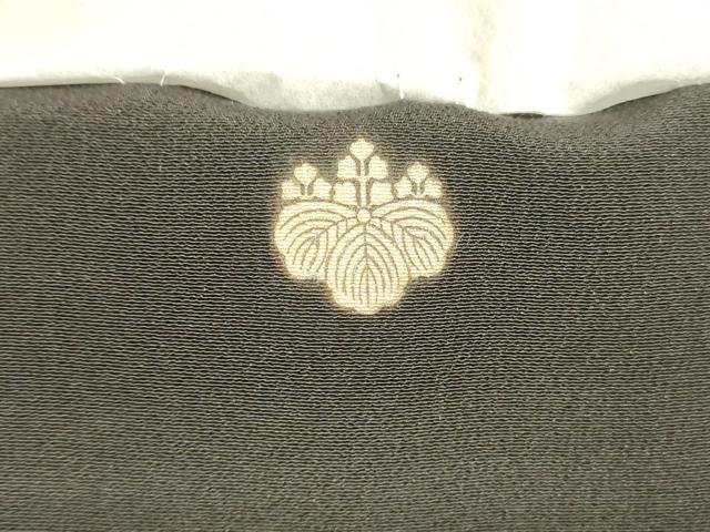 平和屋着物■豪華黒留袖 駒刺繍 蔦の葉文 金彩 正絹 逸品 未使用 DABC8759cm