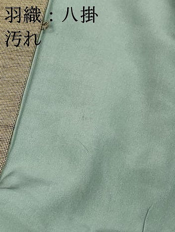 平和屋着物■男性 紬 アンサンブル 霞文 正絹 逸品 DABC8765cm